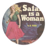 satan is a woman! stickers
