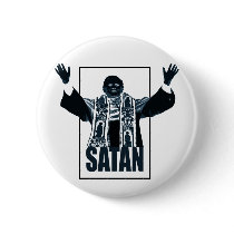 SATAN Pope Button