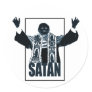 SATAN Pope Sticker