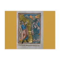 Satan Tempts the King Postcard