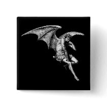 Satan Thinking Pin
