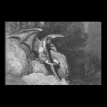 Satan Thinking Poster posters
