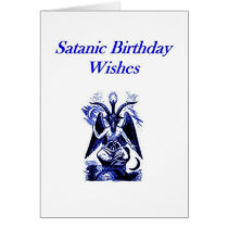 Satanic/Demonolatry Birthday cards