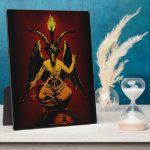 Satanic Goat stand-up plaque 8x10 Satanic Goat stand-up plaque 8x10