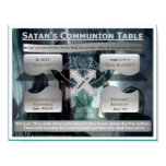 Satan's Communion Table Poster