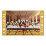 SATANS LAST SUPPER STICKERS