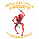 ladies_fitted_spaghetti - Let everyone know that you are a Proud member of satan's Marching Band