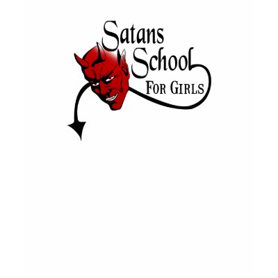 Satans School For Girls T-Shirt by TheFamousLabel