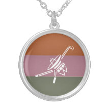 Satellite Arm  STAR Disc Antenna Pendant