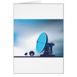 satellite communication dishes cards