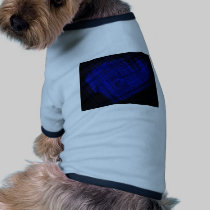 Satellite Stained Glass in Bold Blue pet clothing