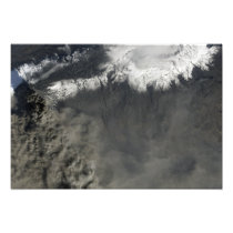 Satellite view of an ash plume 2