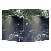 Satellite view of oil leaking 3 ring binders
