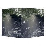 Satellite view of oil leaking 3 ring binders