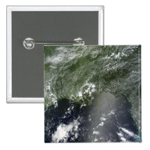 Satellite view of the Gulf of Mexico 2 Pinback Buttons