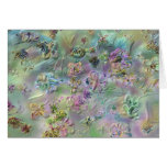 "Satin Flowers" Art