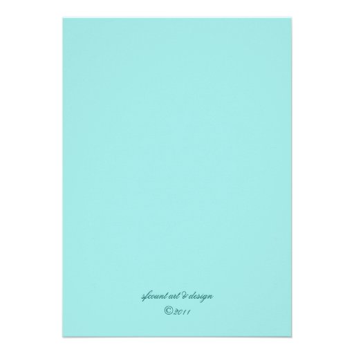 Satin Ribbon & Damask Hearts Wedding Invitation