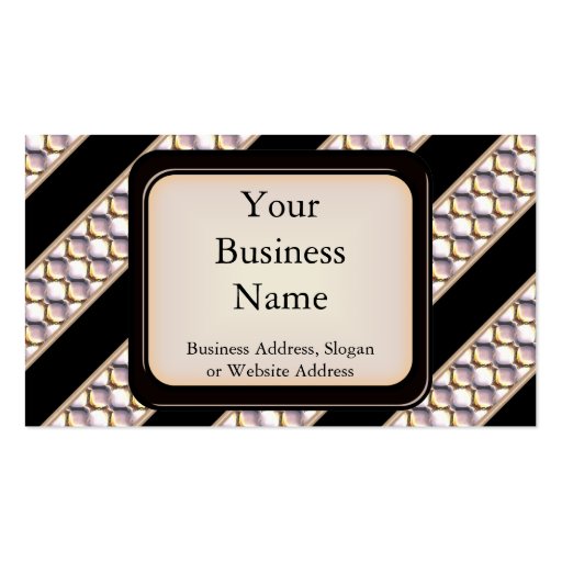 Satin Sequins Business Card Templates