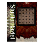 SATOR AREPO Square Postcard postcards