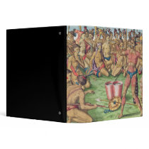 Satoutiona Prepares for Battle Vinyl Binder