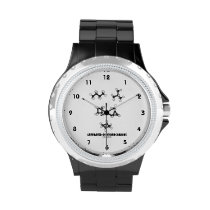 Saturated C4 Hydrocarbons (Oil Chemical Molecules) Wrist Watch at  Zazzle