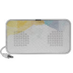 Saturated Stripes watercolor Notebook Speaker