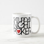 Saturday Night Poker Coffee Mugs