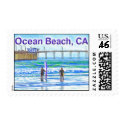 Saturday Surfers postage by davidlintonart Saturday Surfers postage