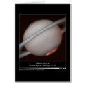 Saturn Aurora Hubble Telescope Photo cards