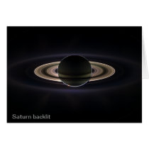 Saturn backlit cards