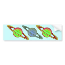 Saturn Bumper Stickers