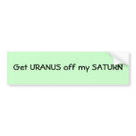 Saturn Bumper Sticker