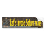 saturn bumper sticker