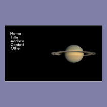 Saturn business cards