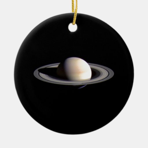 Saturn Christmas Ornament