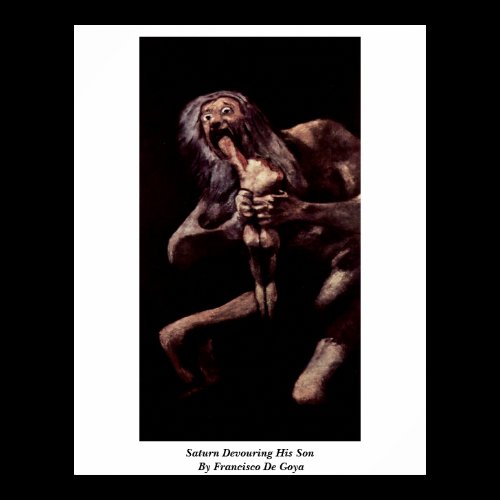 Saturn Devouring His Son By Francisco De Goya Posters