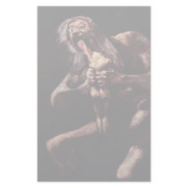 Saturn Devouring His Son From The Pinturas Negras Stationery Design