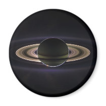 Saturn Eclipse Refrigerator Magnets