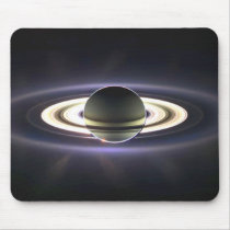 Saturn Glow Rings Mousepad