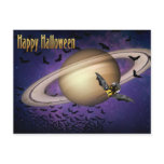 Saturn Happy Halloween Post Cards