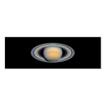 Saturn (Hubble Telescope) Business Card Template