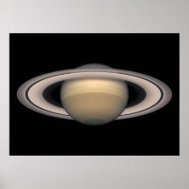 Saturn Huge Poster - Space and Astronomy gift