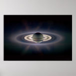 Saturn in Eclipse 18x12 (9x5) Print