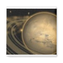 saturn fridge magnet
