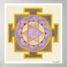 Saturn Mandala Posters