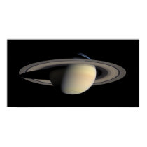 Saturn mosaic from Cassini. posters