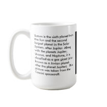 Saturn mugs