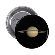 Saturn Pinback Button