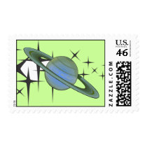 Saturn Postage Stamps