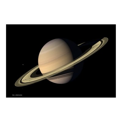 Saturn Poster by sascha_l